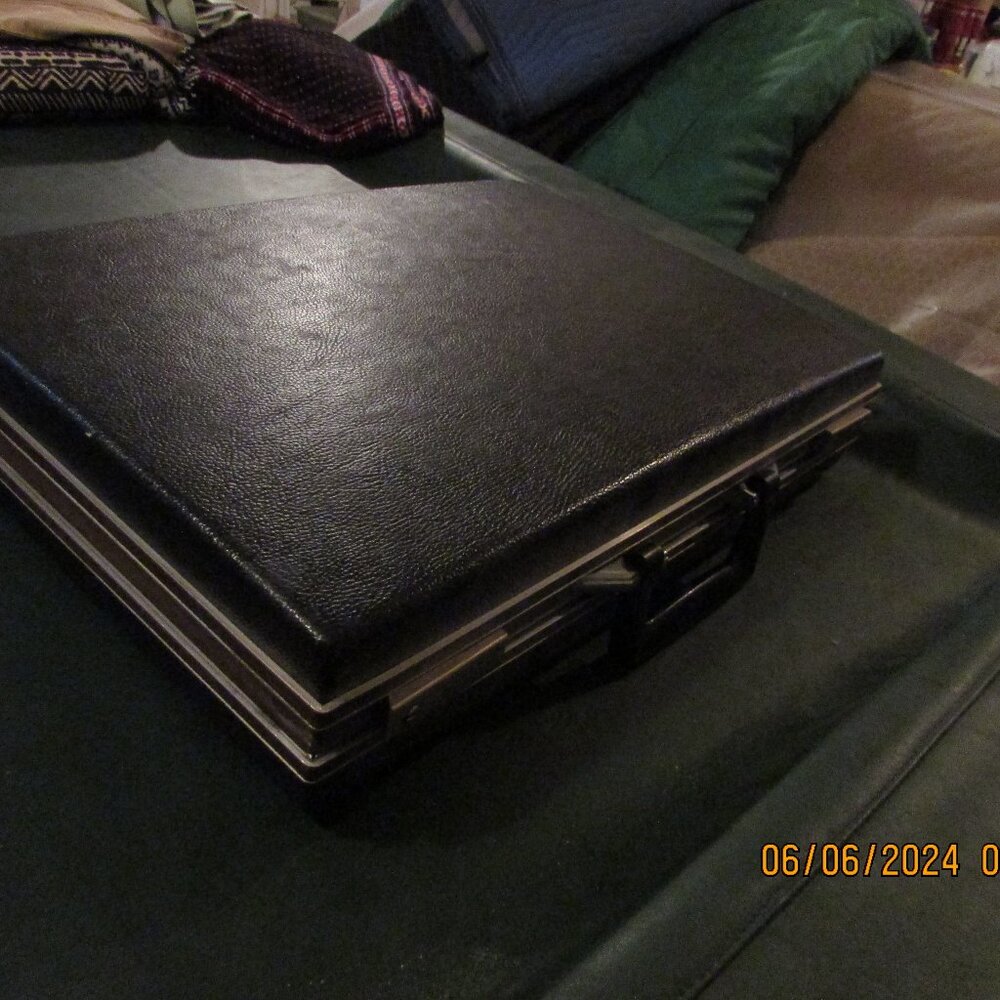 60's thin hard body briefcase